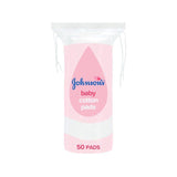 Johnson's Baby Cotton Pads- 50 Pads 50 per pack