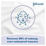 Johnson's Make Up Be Gone Pampering Wipes 25 per pack