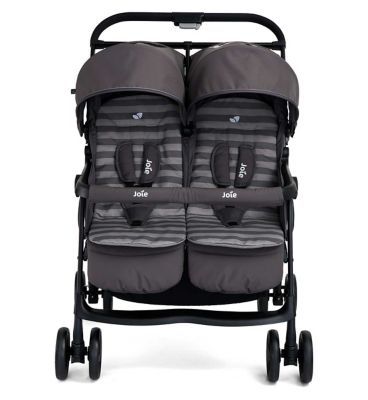 Joie Aire Twin Pushchair - Dark Pewter