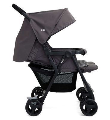 Joie Aire Twin Pushchair - Dark Pewter