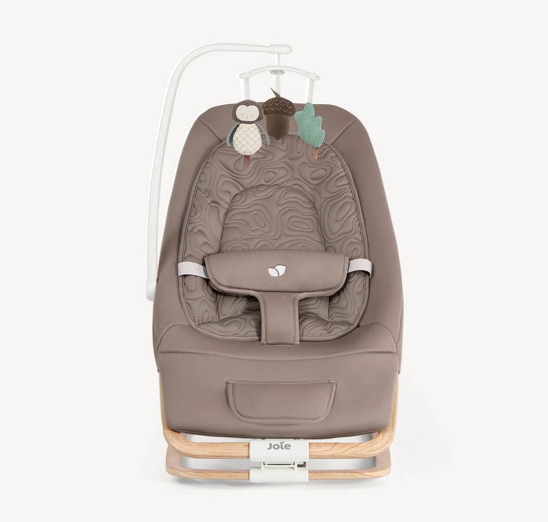 Joie Dreamer baby rocker Strata Acorn Wood (British brand)
