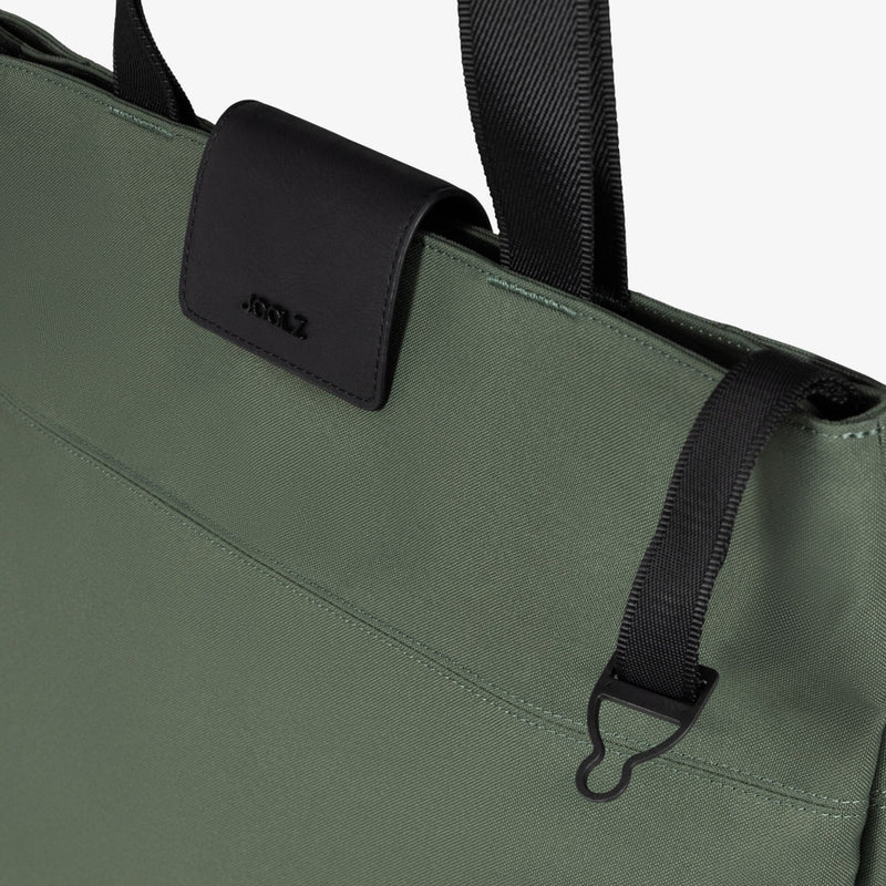 Joolz Forest Green changing bag 20L with mat (British brand)