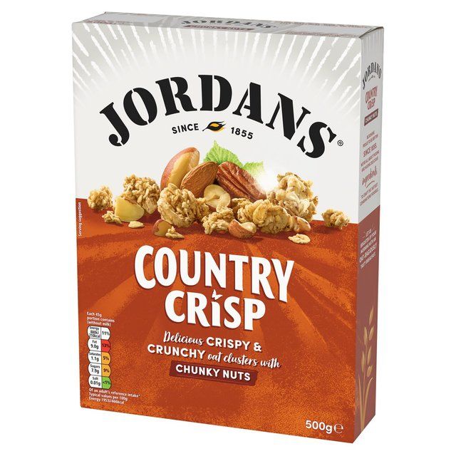 Jordans Country Crisp Chunky Nut Breakfast Cereal 500g