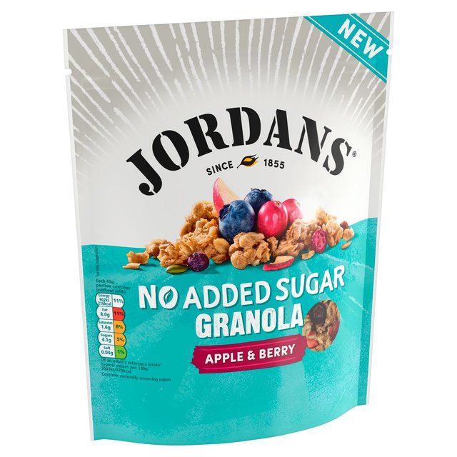 Jordans No Added Sugar Apple & Berry Granola Breakfast Cereal 425g