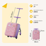 Jovikids JoyRide 3-in-1 ride-on suitcase pink, UK version