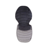 Junior Jones universal stroller footmuff in grey marl - British product