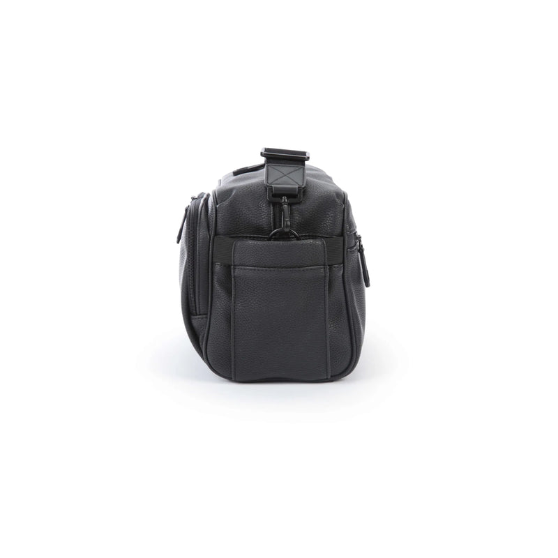 Junior Jones black faux leather changing organiser bag, UK version
