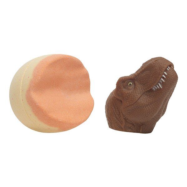 Jurassic World 120G Dino Head Bath Fizzer & Bath Squirter