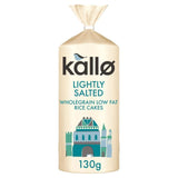 Kallo Lightly Salted Wholegrain Rice Cakes 130g