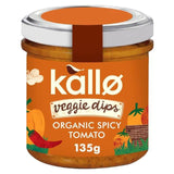 Kallo Veggie Dips Organic Spicy Tomato 135g