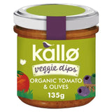 Kallo Veggie Dips Organic Tomato & Olive 135g