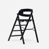 KAOS Klapp highchair in Majestic Oak and Black (British brand)