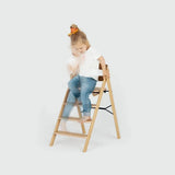 KAOS Klapp newborn highchair bundle in Majestic Oak, imported from the UK