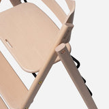 KAOS Klapp newborn bundle highchair in smooth beech - British product