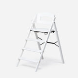 KAOS Klapp newborn seat and highchair bundle in smooth beech white - British product