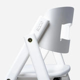 KAOS Klapp newborn seat and highchair bundle in smooth beech white - British product