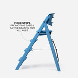 KAOS Klapp highchair newborn bundle Swedish Blue, UK version