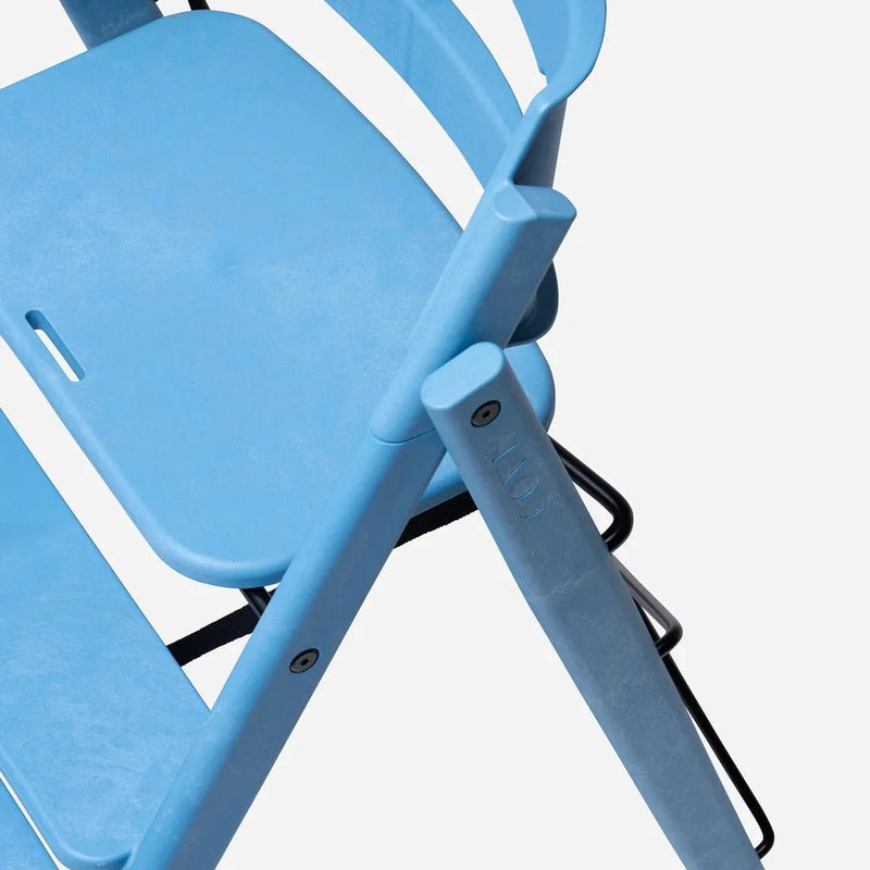 KAOS Klapp highchair Swedish Blue, imported from the UK
