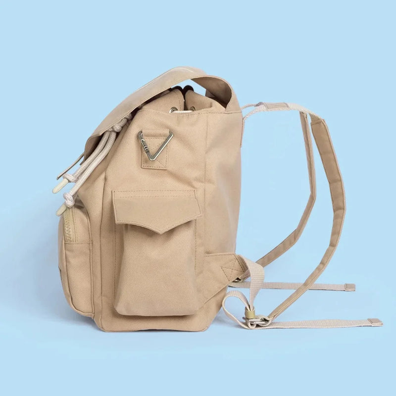 KAOS Ransel changing bag backpack in beige (British brand)