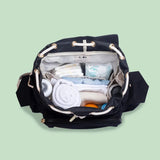 KAOS Ransel changing backpack Classic Black 14L - British product