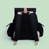 KAOS Ransel changing backpack Classic Black 14L - British product