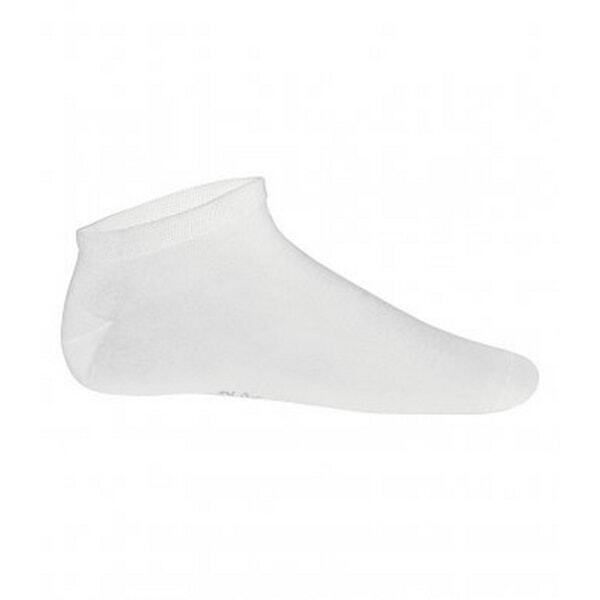 Kariban Proact Womens Low Cut Bamboo Sports Socks (39/42) White / 150.0EA