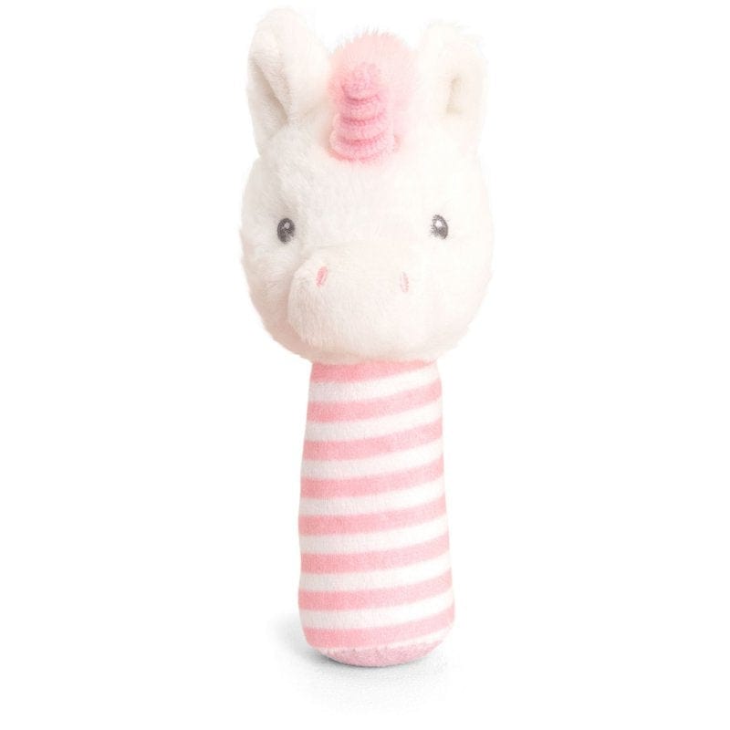 Keeleco Twinkle unicorn stick rattle 14cm, UK version