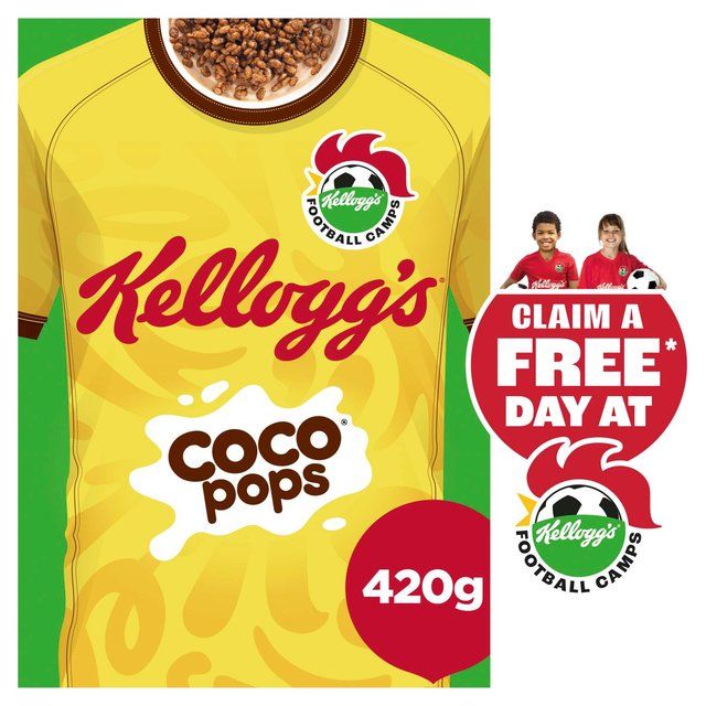 Kellogg's Coco Pops Chocolate Breakfast Cereal 420g
