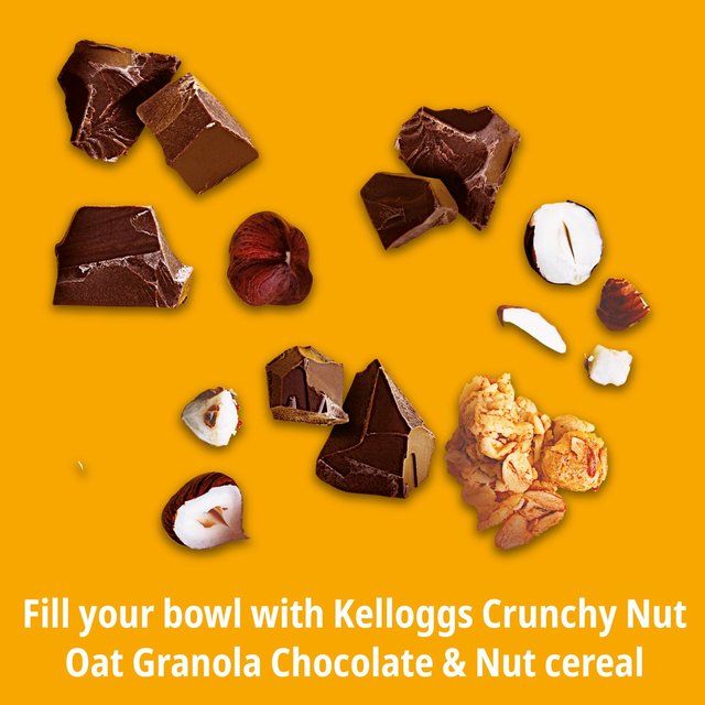 Kellogg's Crunchy Nut Hazelnut & Chocolate Breakfast Granola 380g