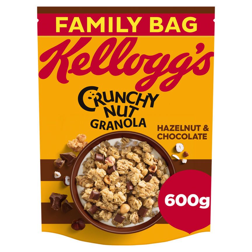 Kellogg's Crunchy Nut Hazelnut & Chocolate Granola