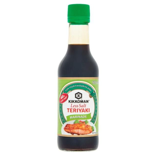 Kikkoman Less Salt Teriyaki Marinade 250ml