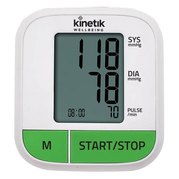 Kinetik Wellbeing Fully Automatic Blood Pressure Monitor