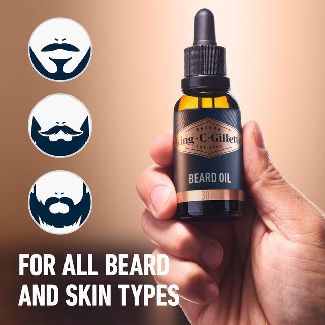 King C Gillette Beard Oil 30ml