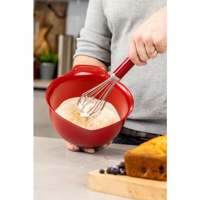 KitchenAid Stainless Steel Whisk Red