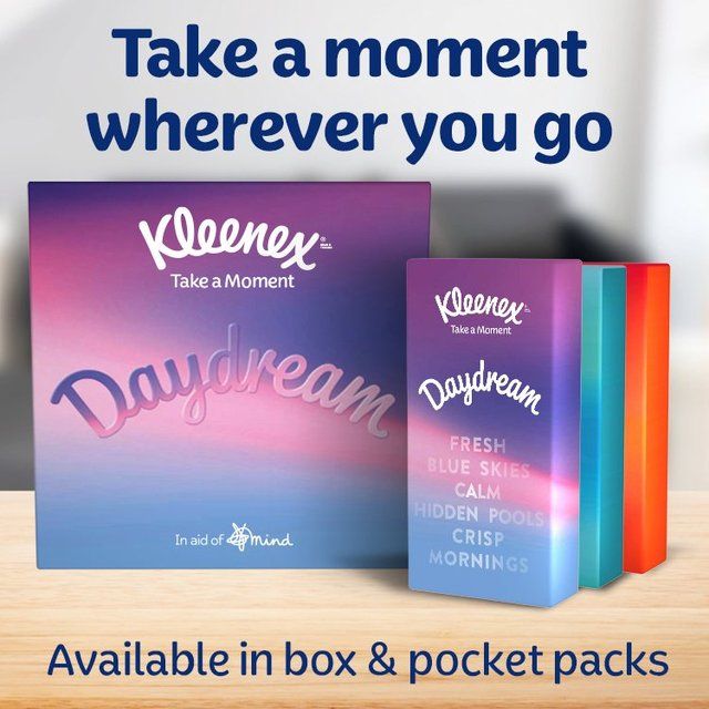 Kleenex Collection Cube Facial Tissues - Single Box 48 per pack