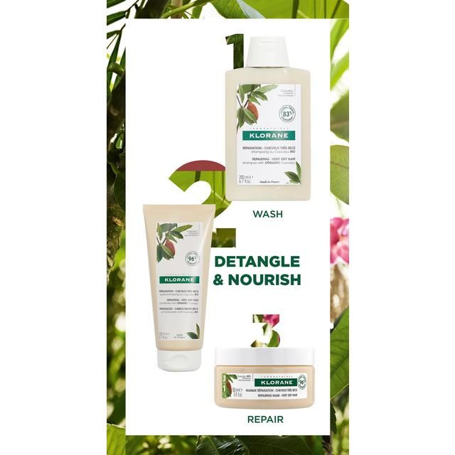 Klorane Nourishing & Repairing Conditioner with Organic Cupuacu Butter 200ml