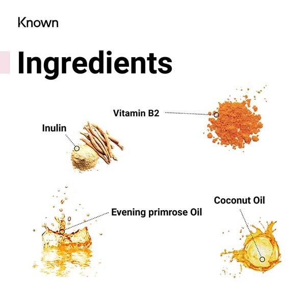 Known Clear Skin Orange Vegetarian Gummy Supplements x 60