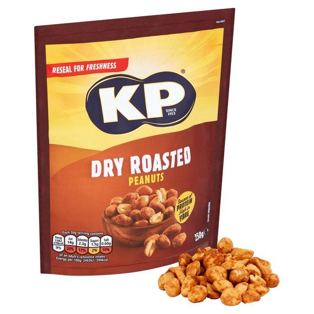 KP Dry Roasted Peanuts 250g