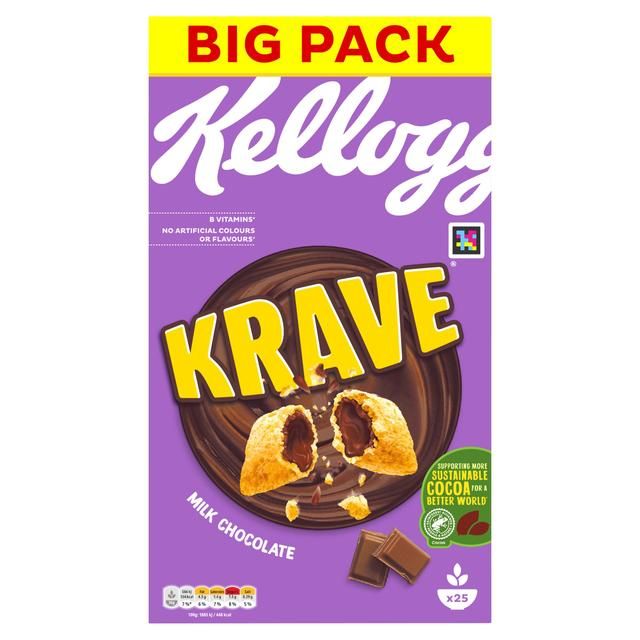 Krave Milk Chocolate Breakfast Cereal 750g