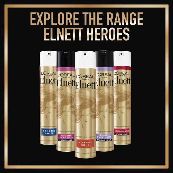 L'Oreal Hairspray by Elnett for Strong Hold & Shine 200ml