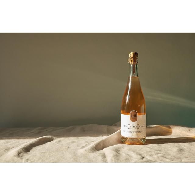 LA Brewery Sparkling English Blush Kombucha 750ml