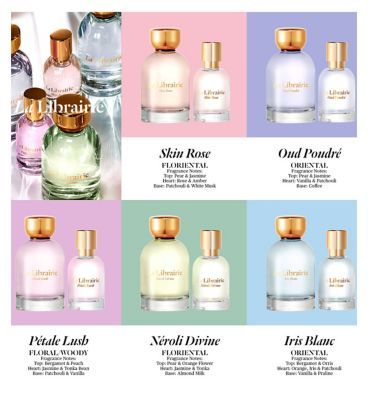 La Librairie Iris Blanc eau de parfum 30ml