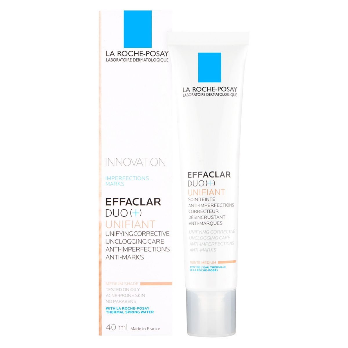 La Roche-Posay Effaclar Duo+ Unifiant Tinted Moisturiser Medium 40ml