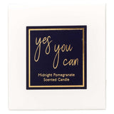 Landon Tyler Sentiment Candle - Yes You Can - Midnight Pomegranate 140g