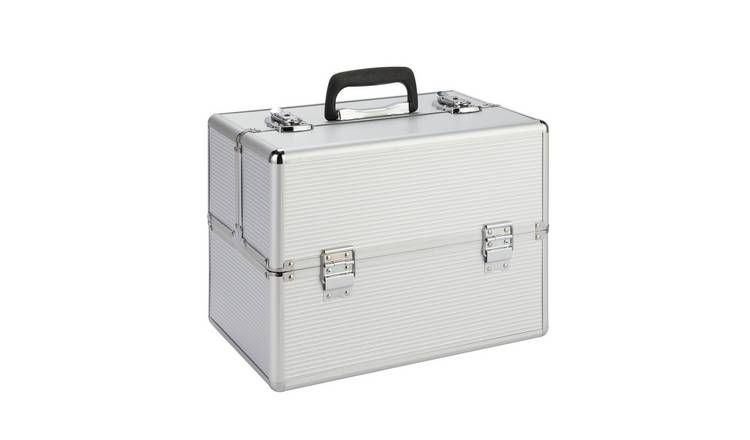 Large Silver Vanity Case