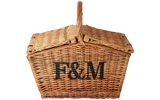 Huntsman wicker basket 35x50x26cm - British product