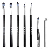 LaRoc 12 Piece - Blue Kabuki Brushes Set