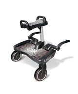 ukbabycentre Lascal BuggyBoard Maxi Plus Stroller Board and Saddle Seat - Black / Grey Seat- Buy online at McGrocer