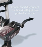Lascal BuggyBoard Maxi Plus black grey seat - British product