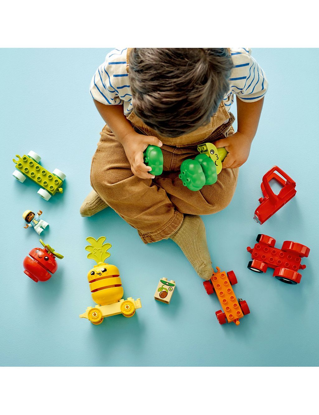 LEGO DUPLO Fruit and Vegetable Tractor Toy Set 10982 (1.5 - 3 Yrs)